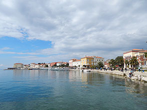 Poreč tengerparti sétánya