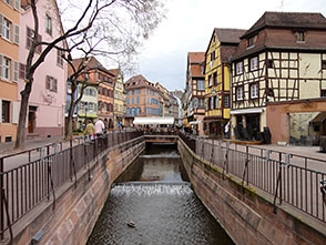 Colmar favázas házai