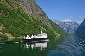 hajókirándulás a fjordvidéken